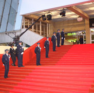 Tapis rouge et tapis vert