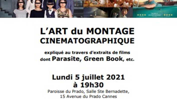 Conférence "L'art du montage cinématographique"