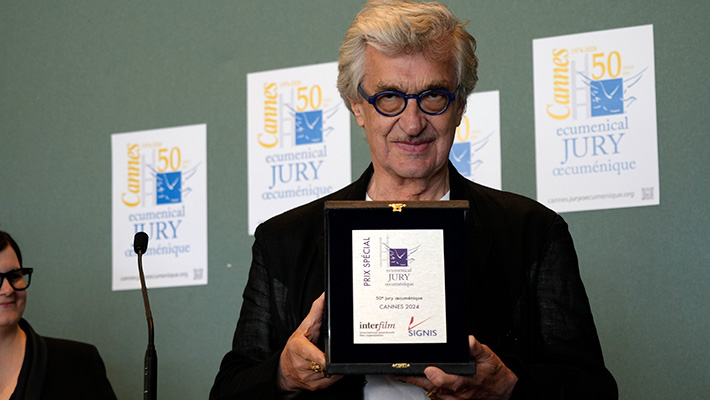 La vidéo du Prix Spécial des 50 ans à Wim Wenders