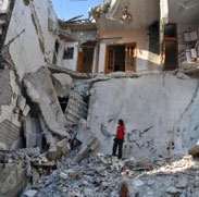 Eau argentée, Syrie auto-portrait