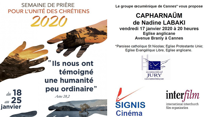 Semaine de l'Unité des Chrétiens 2020 à Cannes
