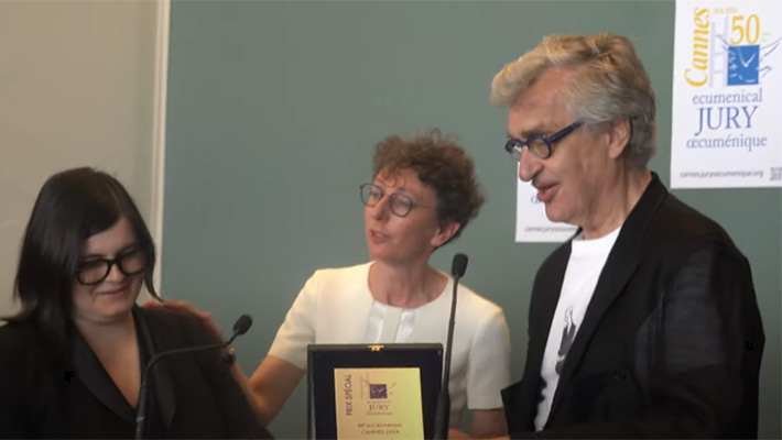 #Cannes2024 : Le Mag ciné - Prix œcuménique remis à Wim Wenders