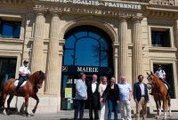 Mr le Maire de Cannes reçoit le Jury œcuménique
